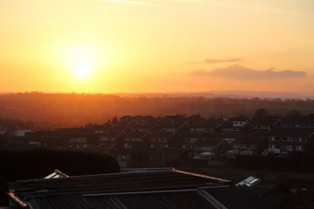 Solarenergie, erneuerbare Energien, Sonnenaufgang