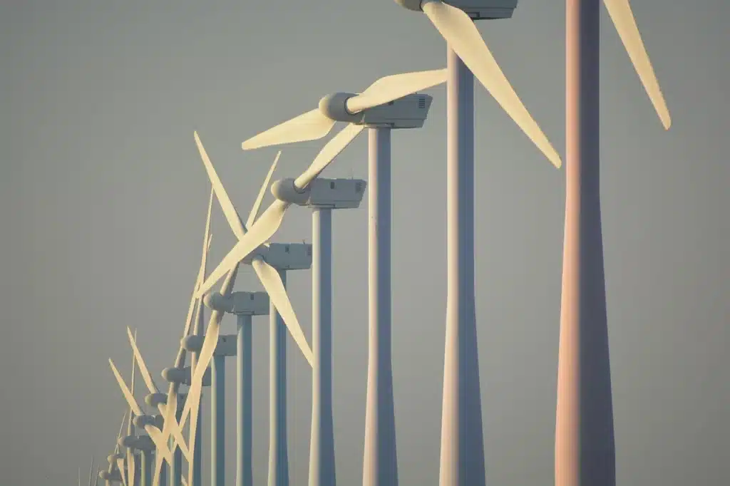 Windenergieanlagen, erneuerbare Energien