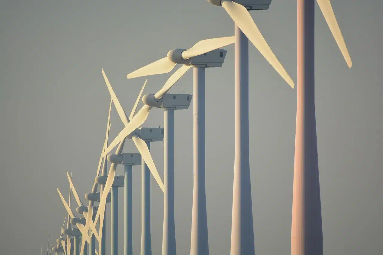 Windenergieanlagen, erneuerbare Energien