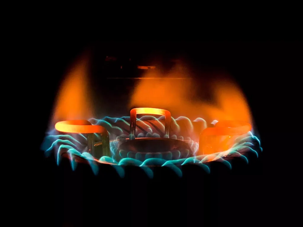 Gas erzeugt aus Bioenergie