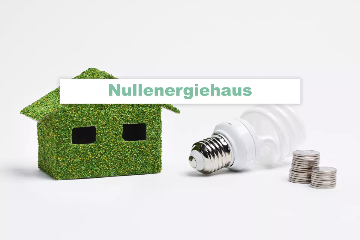 Nullenergiehaus grünes Haus