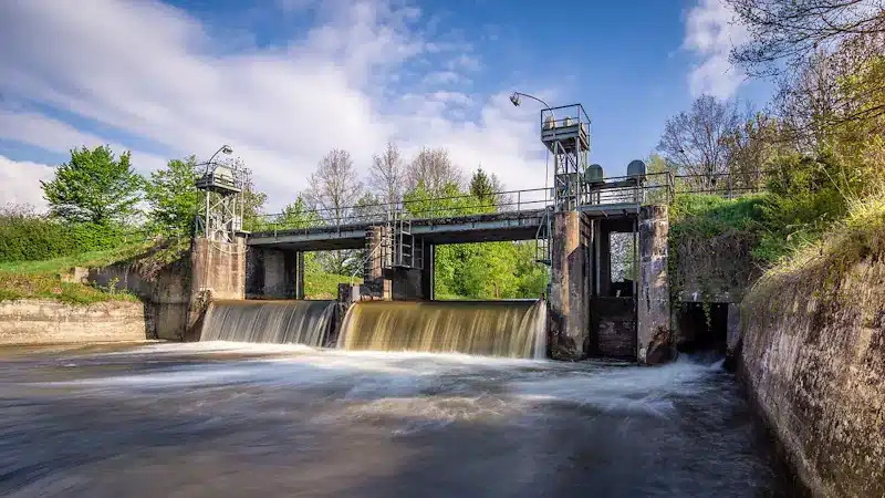 Wasserkraftwerke in Deutschland gibt es schon seit langer Zeit. (Foto: guentherlig/Pixabay)