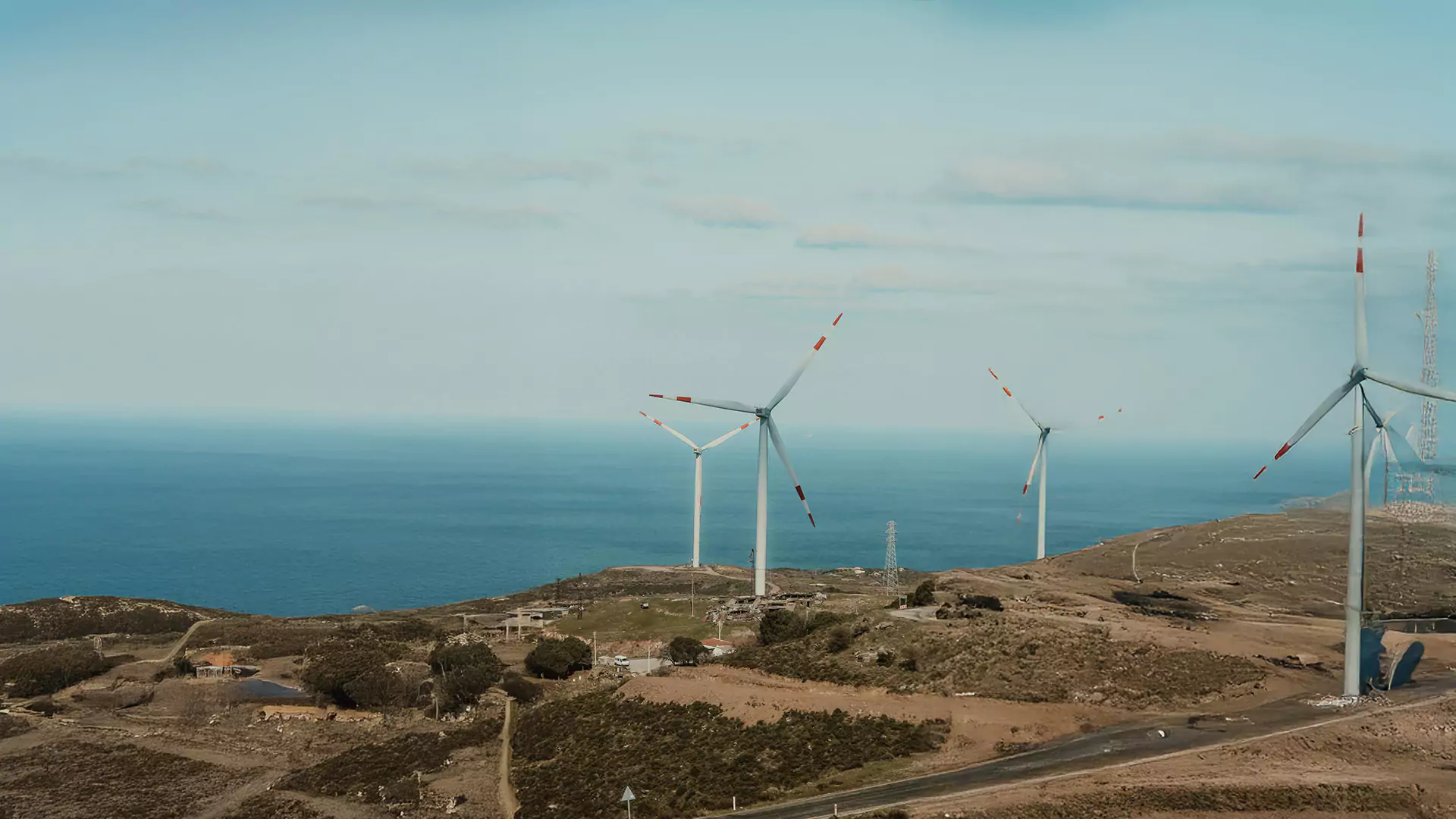 windräder am meer