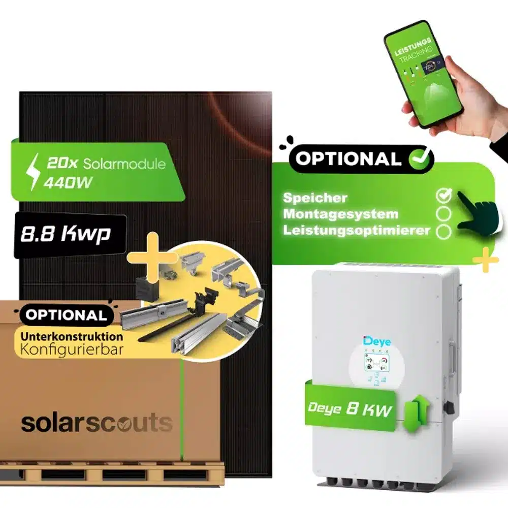 solarscout 8 kwp Solaranlage