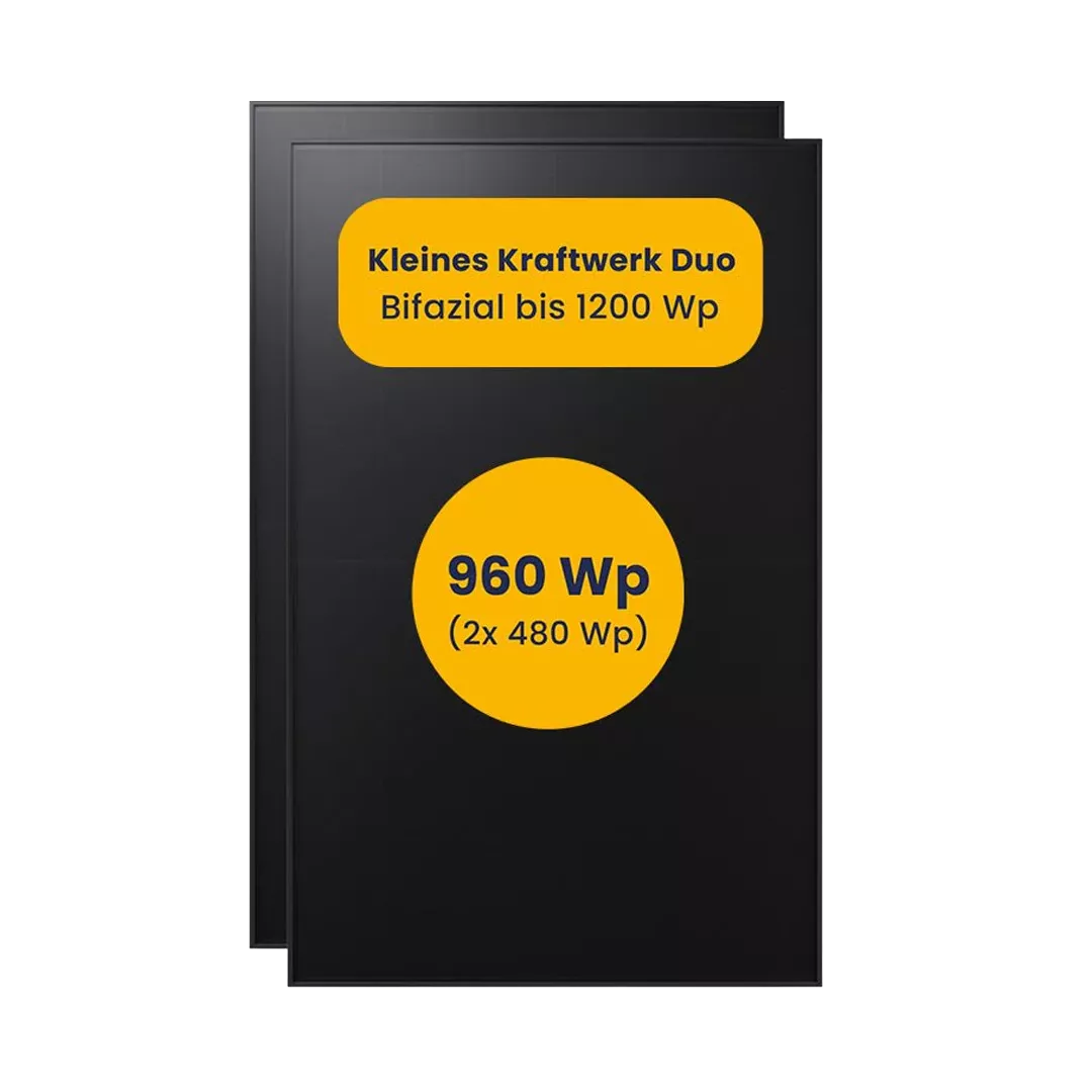 Balkonkraftwerk Gartenhaus Kleines Kraftwerk