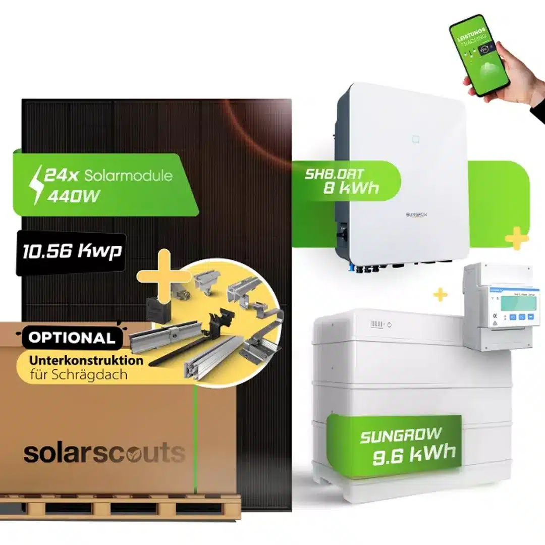 Ja Solar Sungrow PV-Anlage
