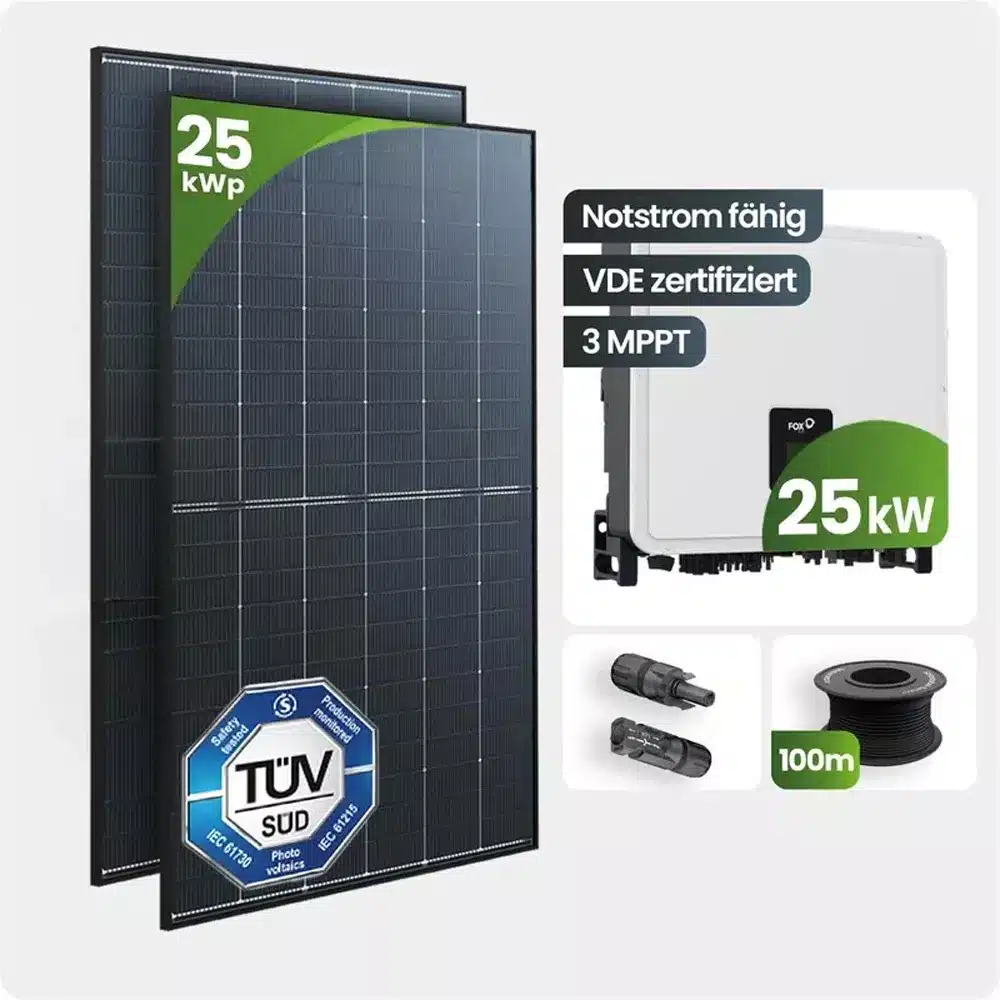 Tepto 25 kwp Solaranlage