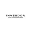 Das Invesdor-Logo mit dem darunter stehenden Text Europas Crowdinvesting-Plattform für erneuerbare Energien.