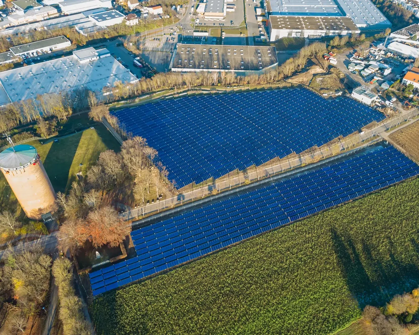 Solarthermieanlage GREENoneTEC